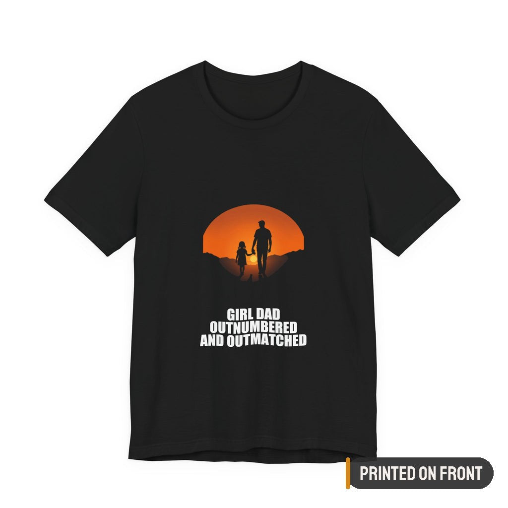 Girl Dad Shirt — printed on front (placement label)