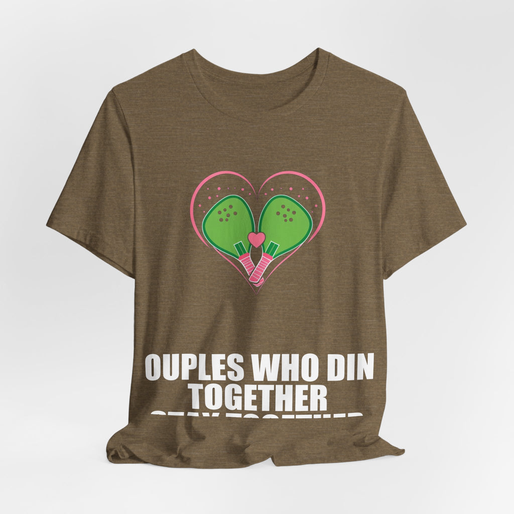 Couples Who Dink Together Stay Together Shirt - view 16