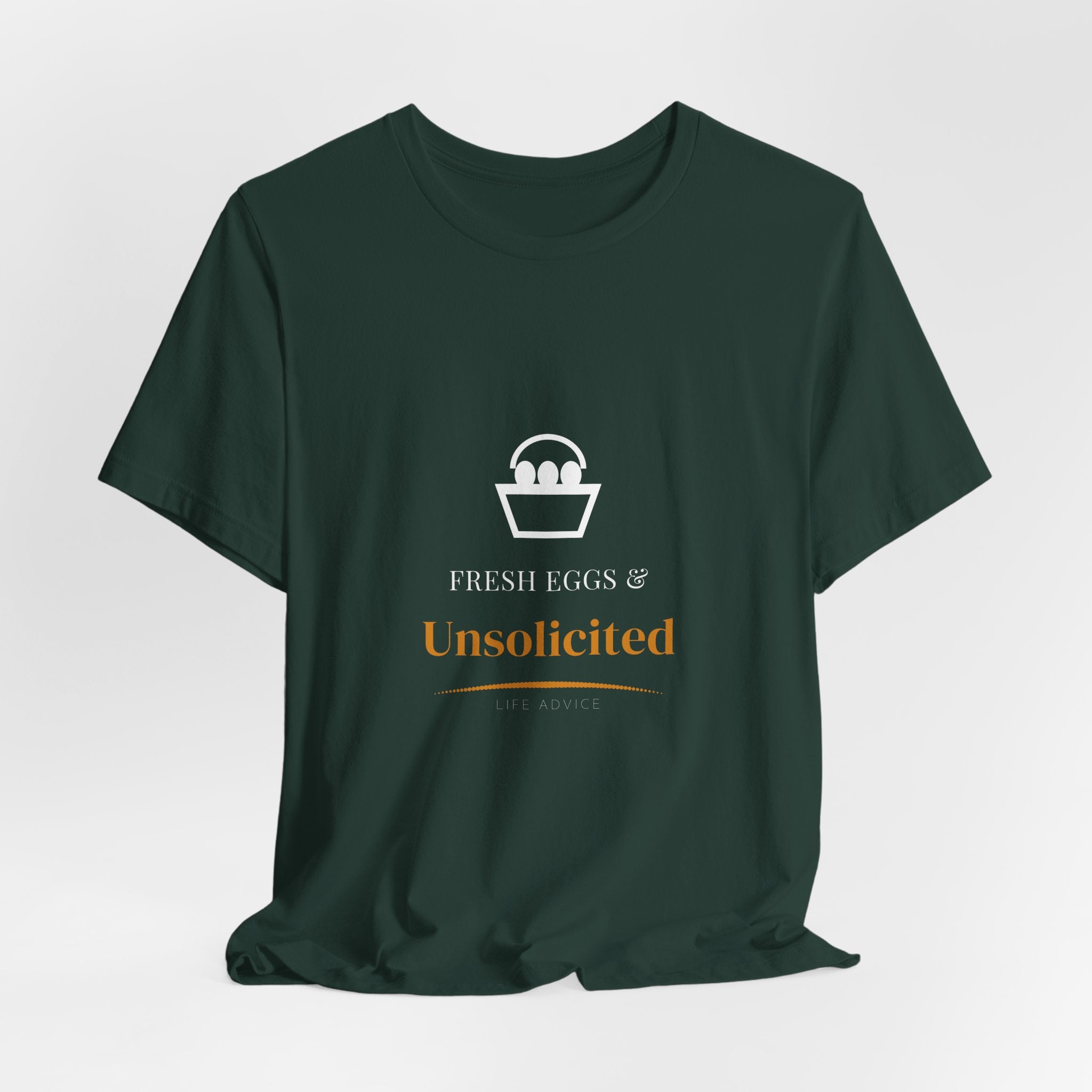 Fresh Eggs And Life Advice Shirt - Funny Homestead Tee, Premium Bella Canvas