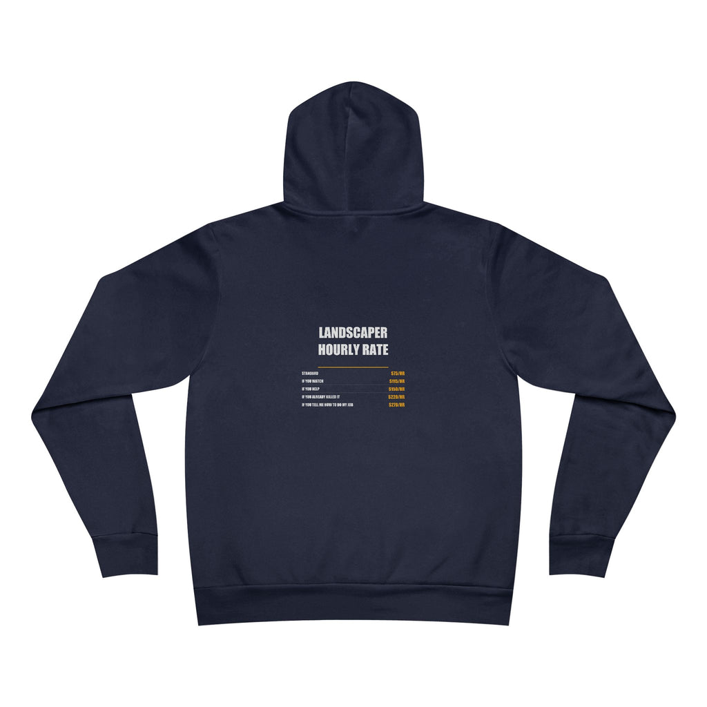 Landscaper Hourly Rate Hoodie - Landscaper, Landscaper Gift, Funny Landscaper, Landscaper Gifts, Pullover Hoodie, Sweatshirt