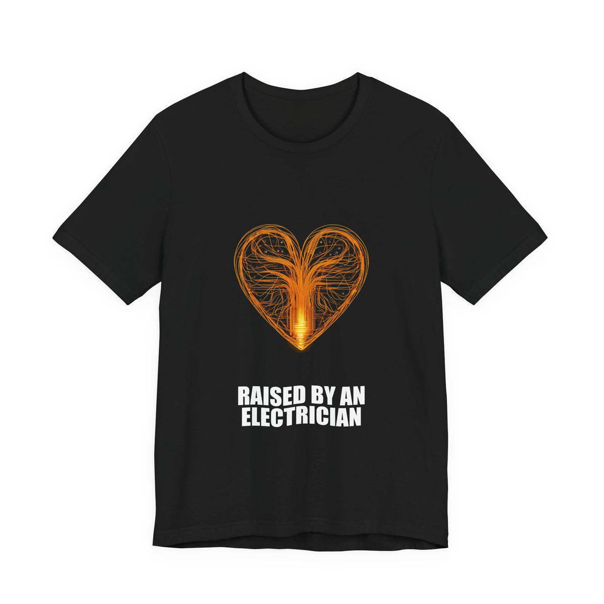 Raised By An Electrician T-Shirt from Kindling & Hammer