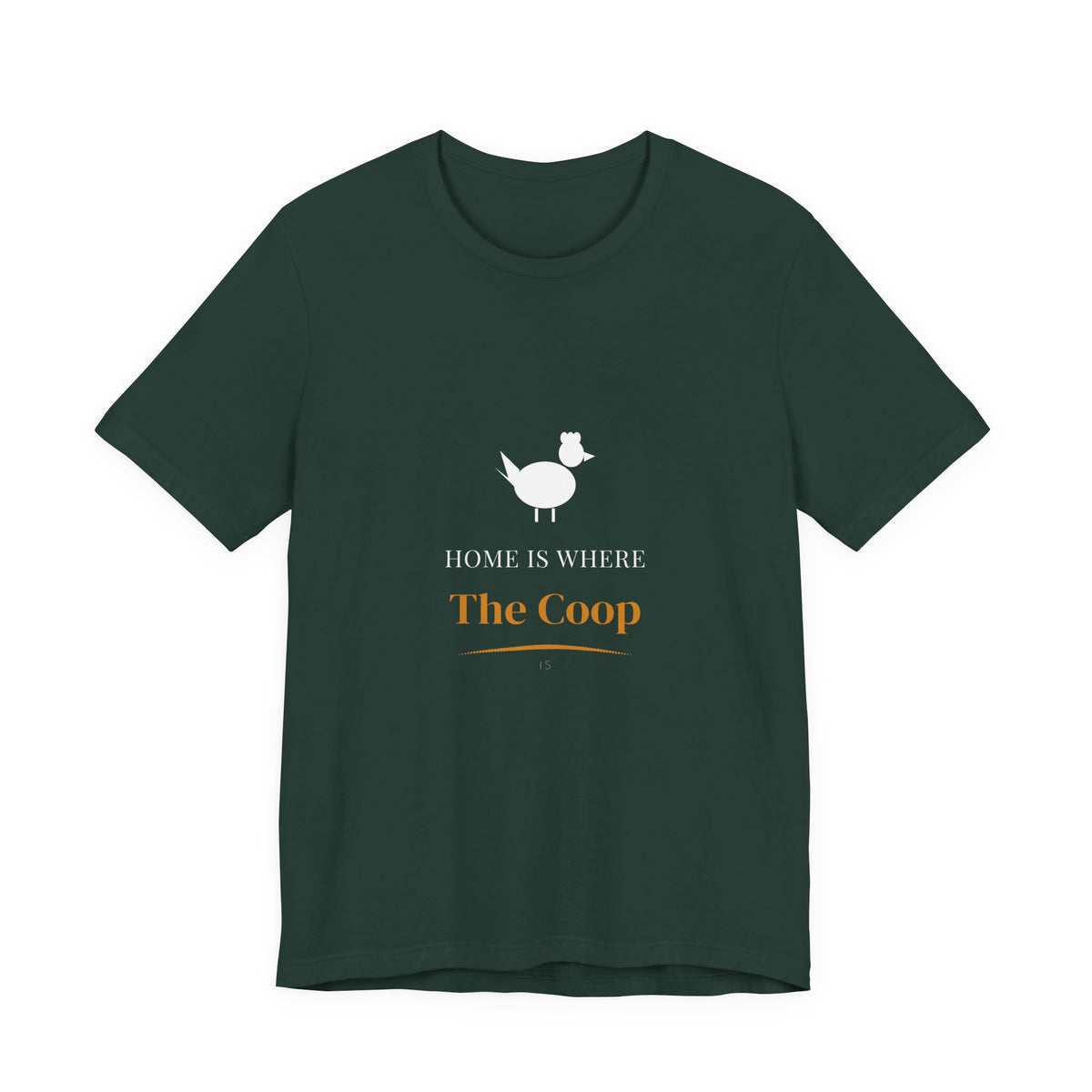 Home Is Where The Coop Is Shirt - Farmhouse Chicken Tee, Premium Bella Canvas