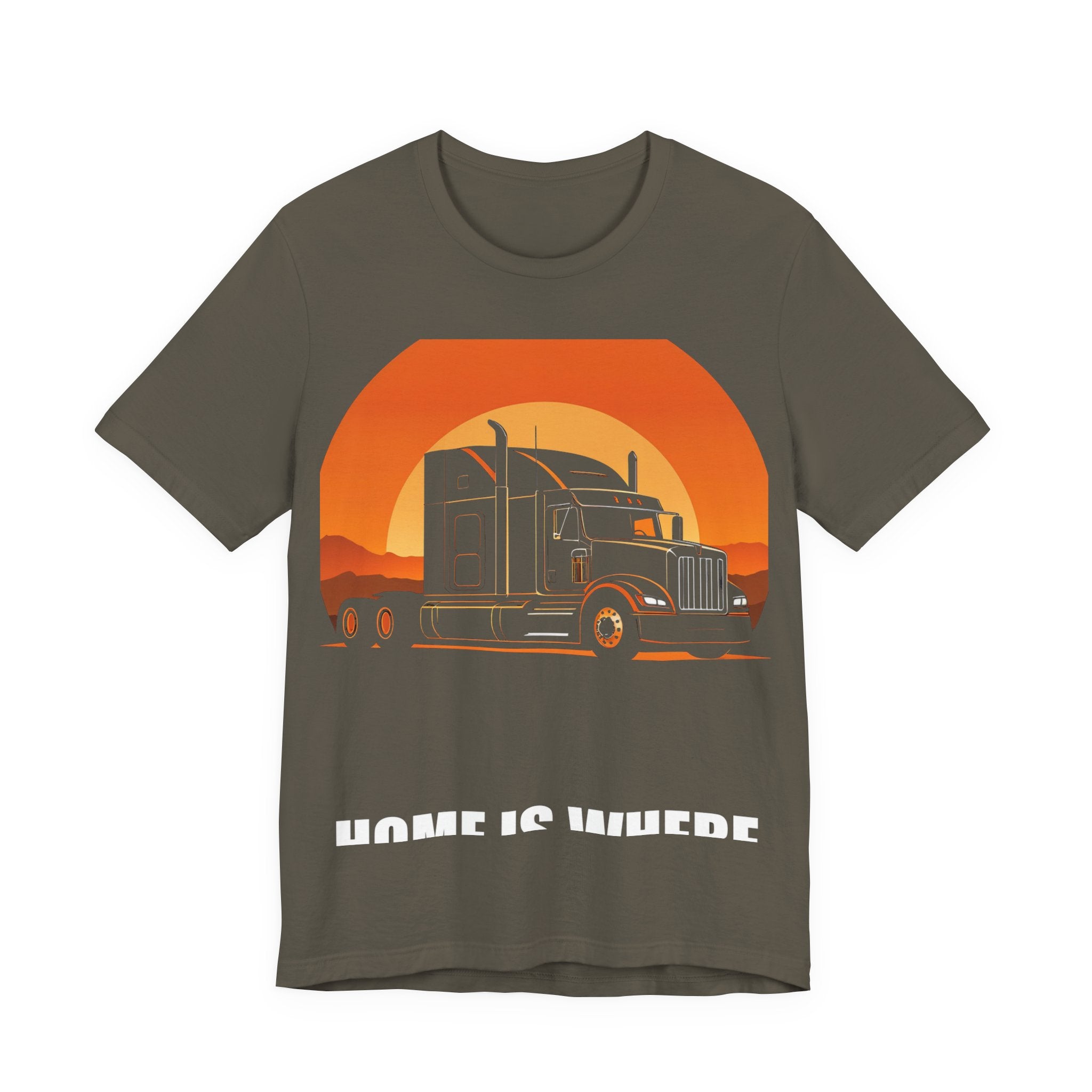 Home Is Where The Rig Parks Trucker Shirt - view 3