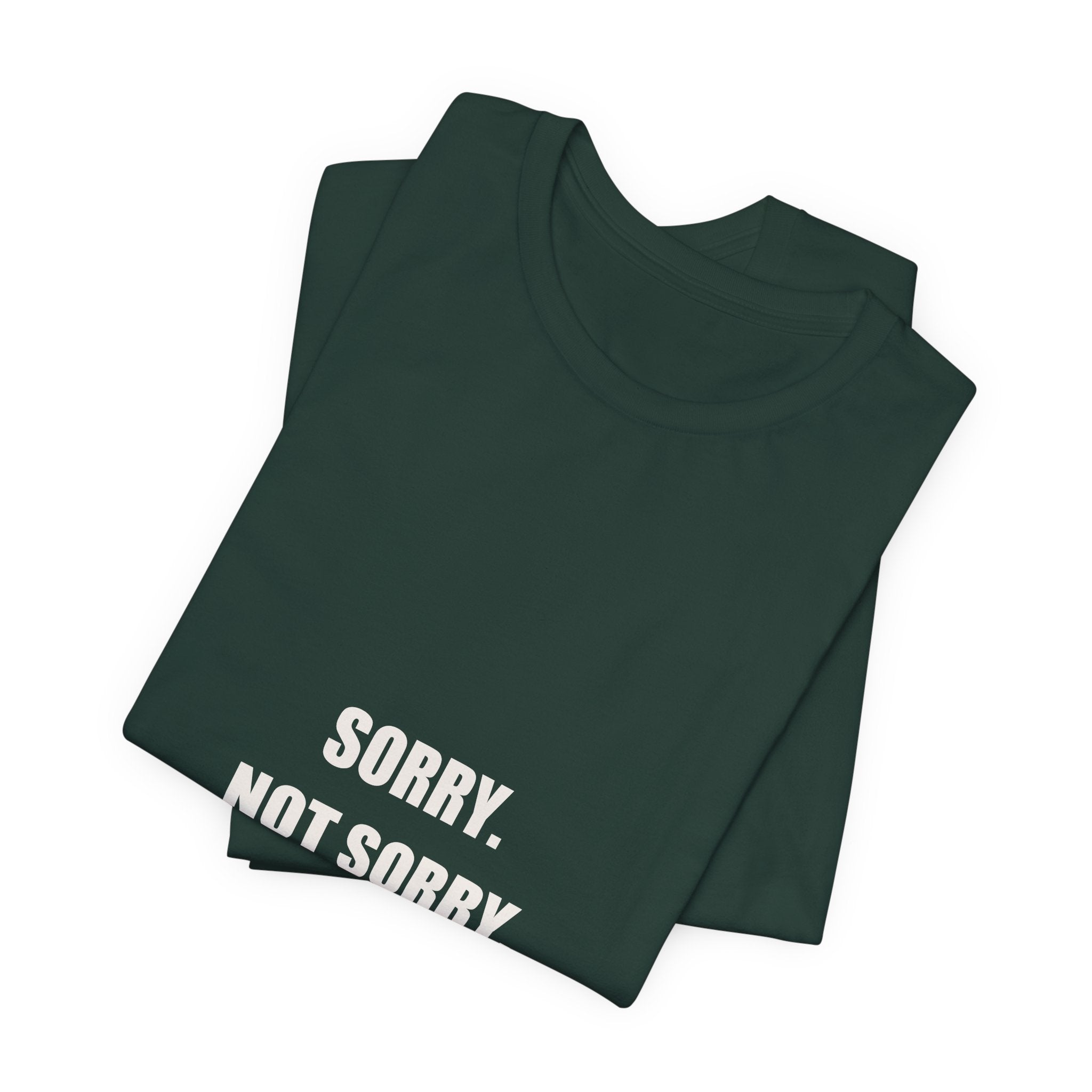 Sorry Not Sorry Canadian Dad Shirt - Funny Canadian Dad Gift, Canada Day Dad Tee, Premium Bella Canvas