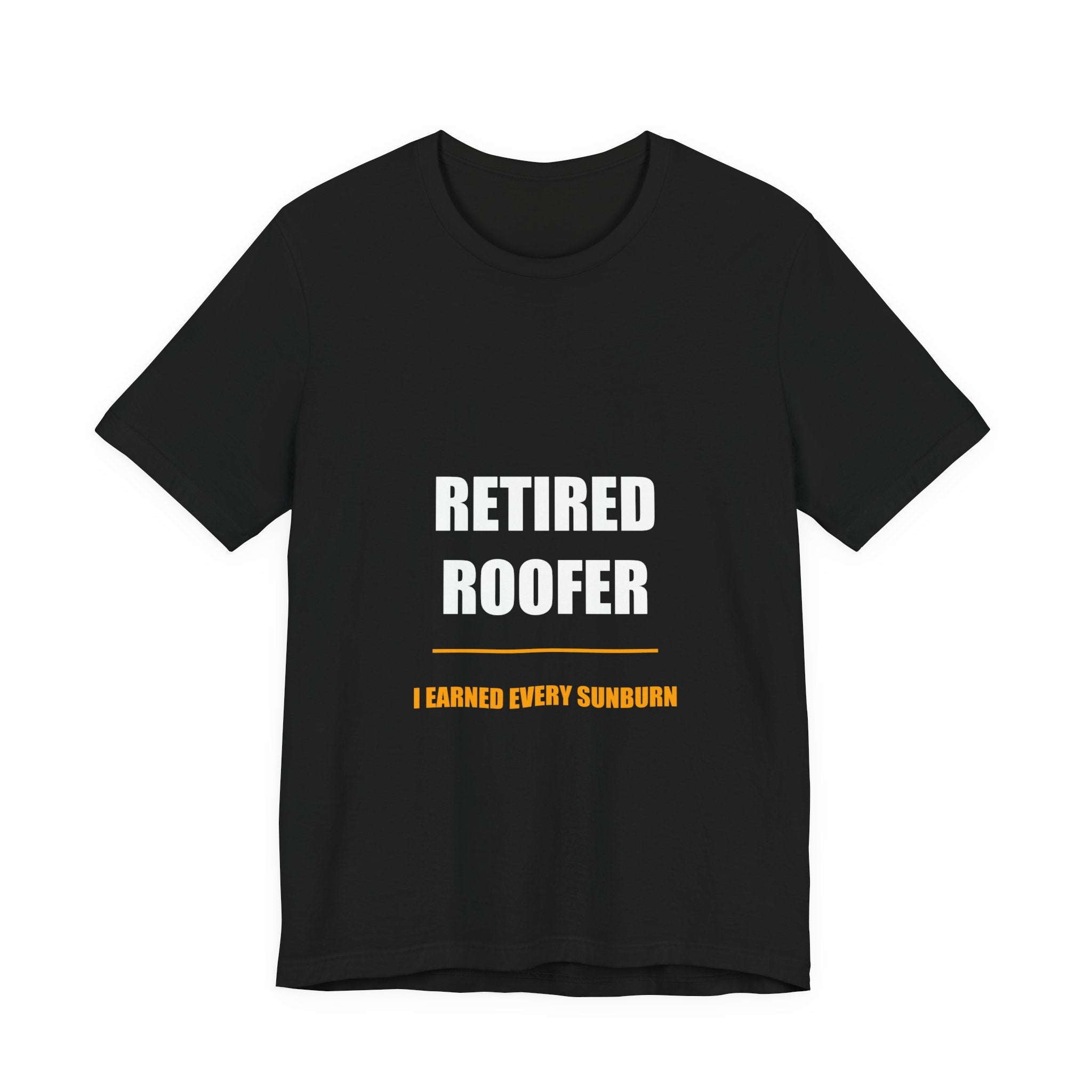 I Earned Every Sunburn Roofer Shirt, Retired Roofer Father's Day Gift, Bella Can from Kindling & Hammer
