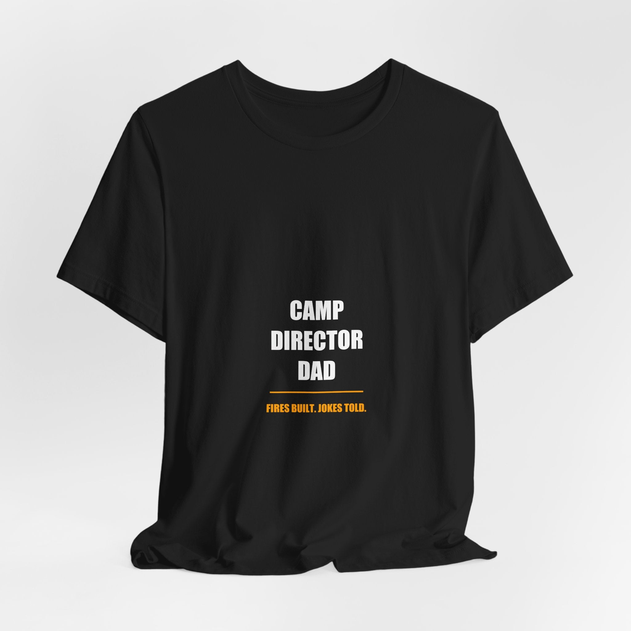 Camp Director Dad Shirt - Funny Camping Dad Tee, Father's Day Gift, Premium Bella Canvas