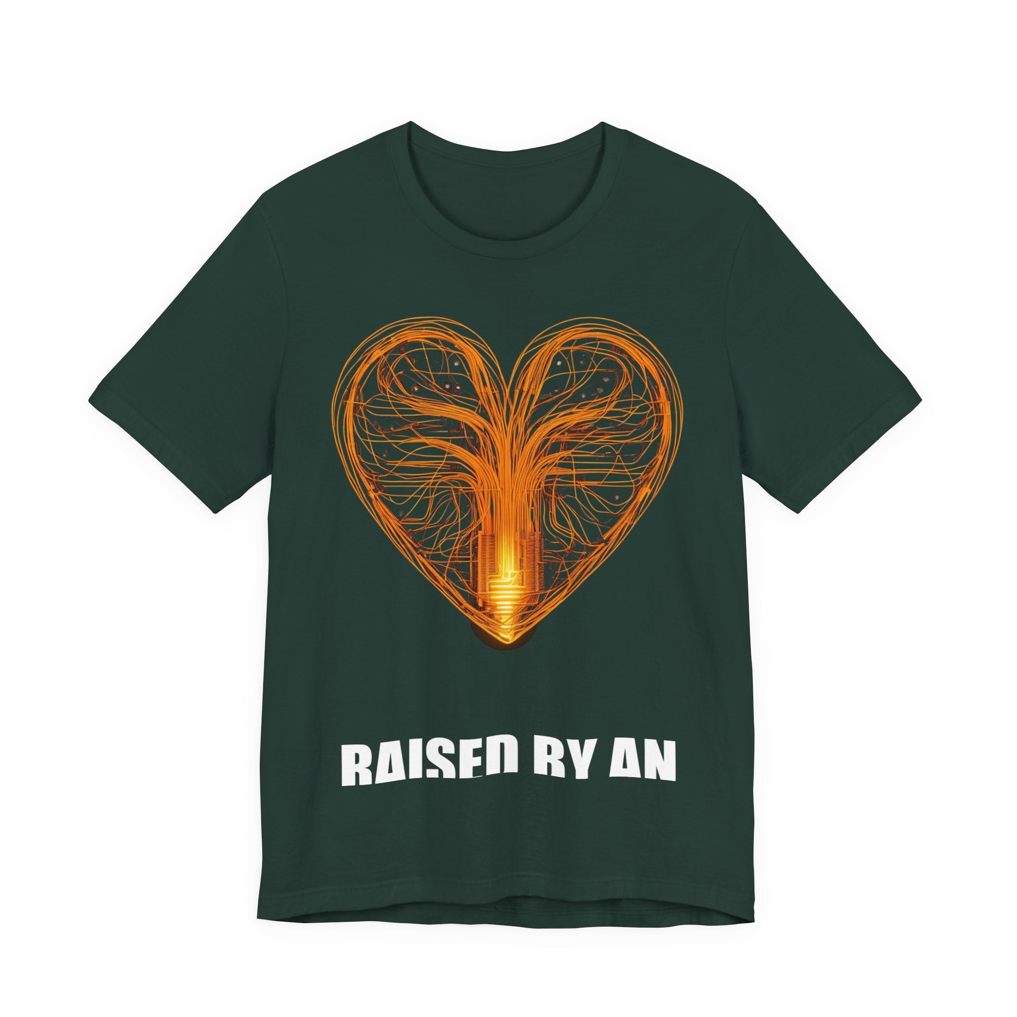 Raised By An Electrician T-Shirt - view 4