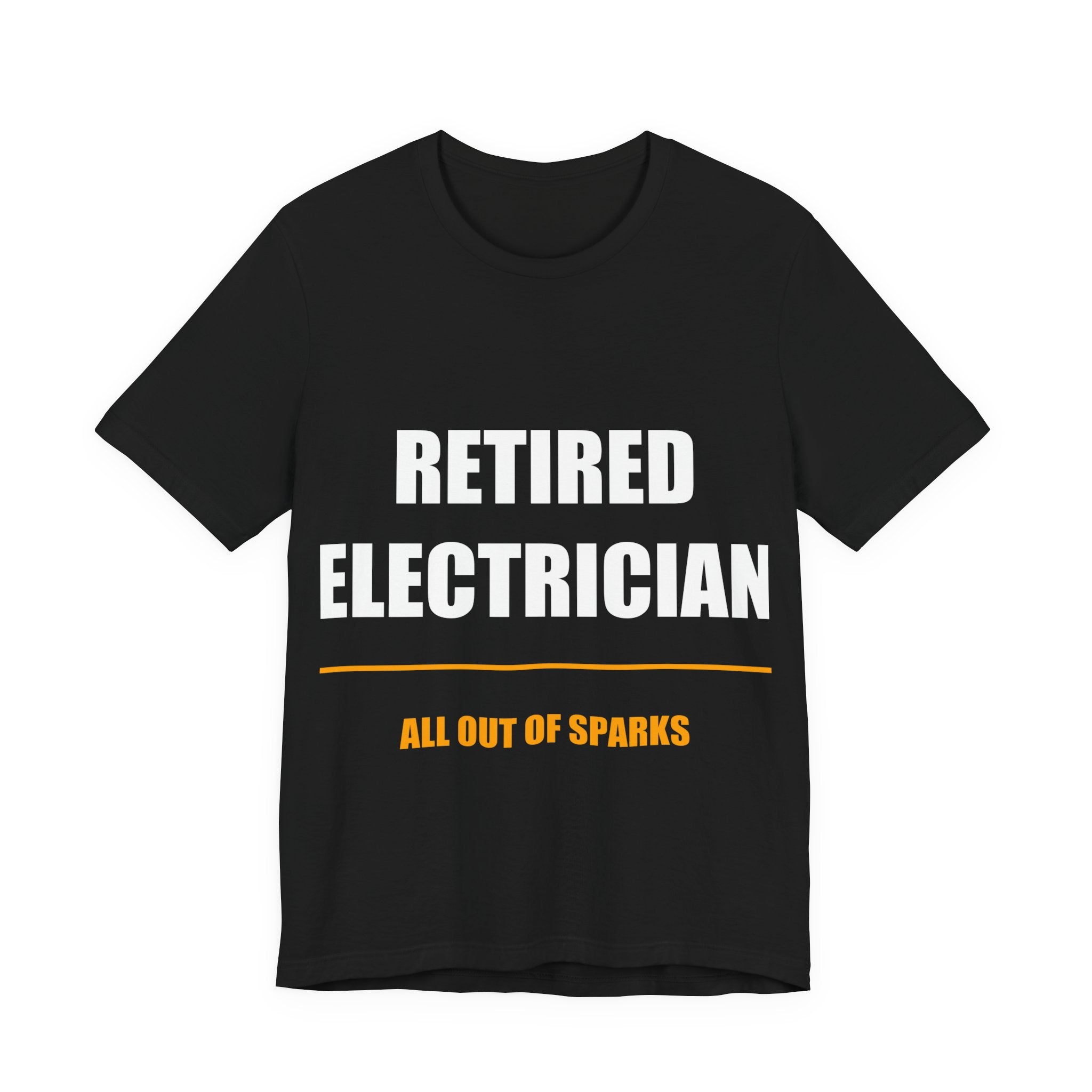 Retired Electrician Shirt from Kindling & Hammer