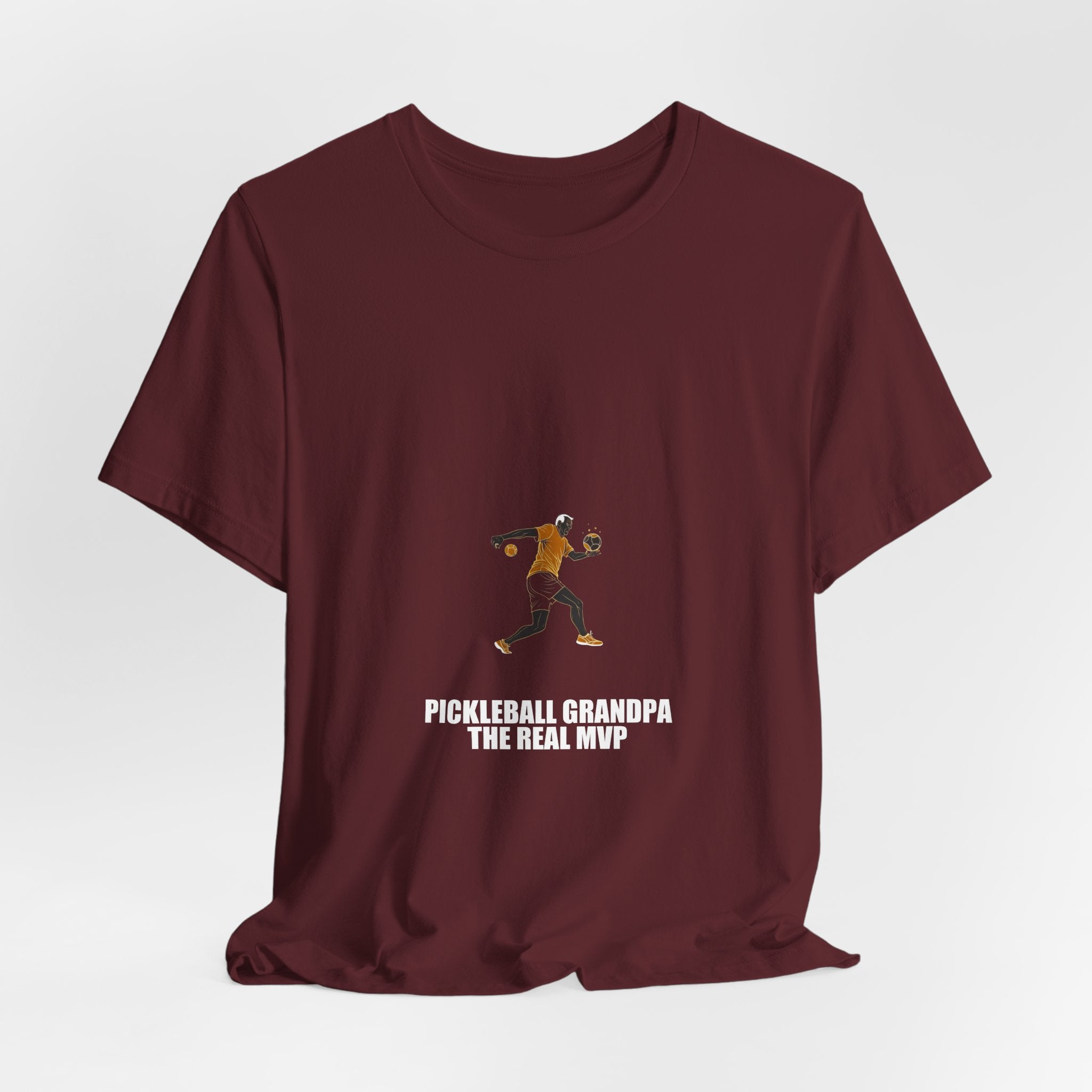 Pickleball Grandpa The Real MVP Shirt - Dad Gift, Fathers Day, Tee, T-Shirt