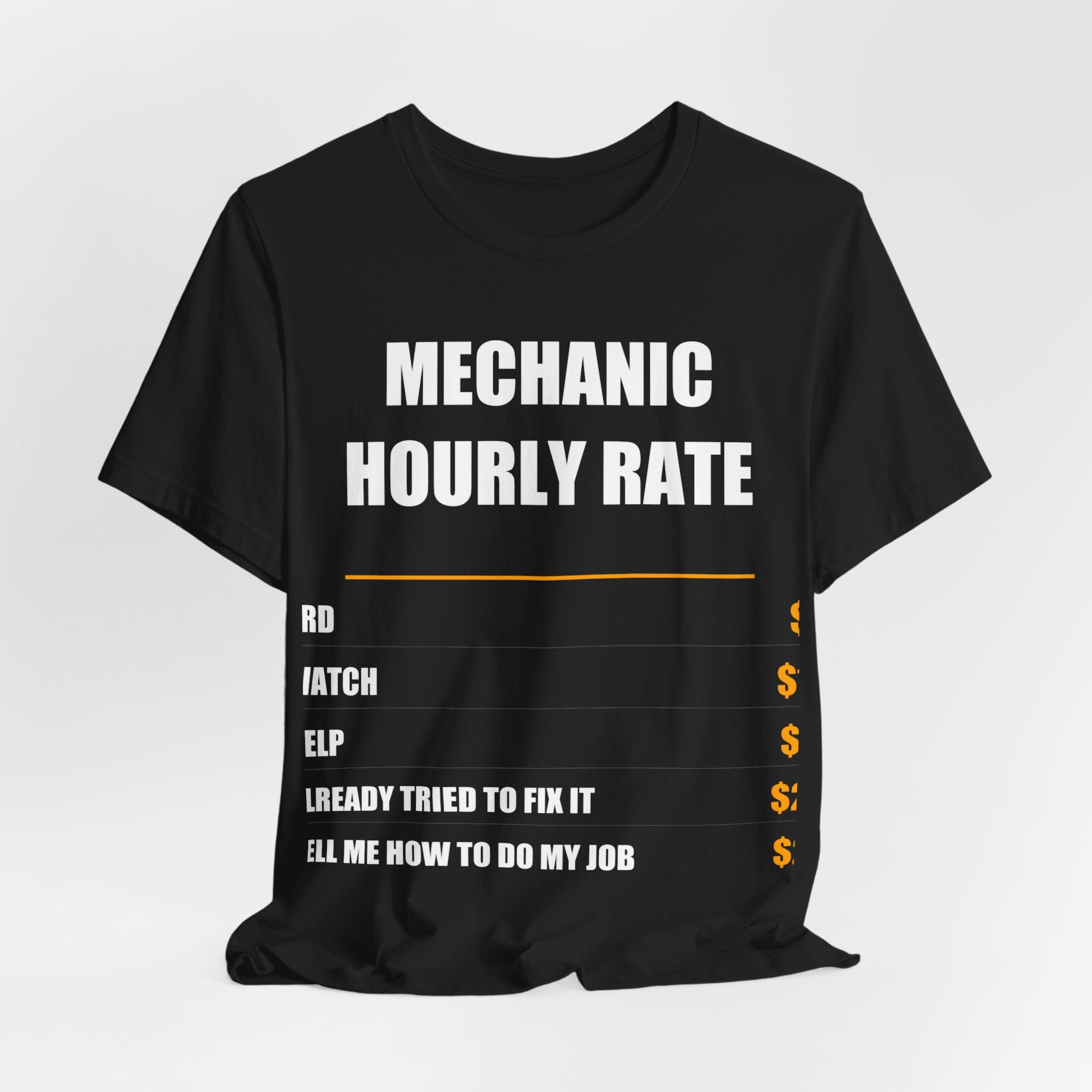 Mechanic Hourly Rate Shirt - view 13