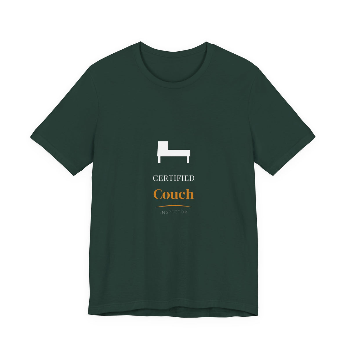 Couch Inspector Shirt - Farmhouse Serif Edition, Premium Bella Canvas