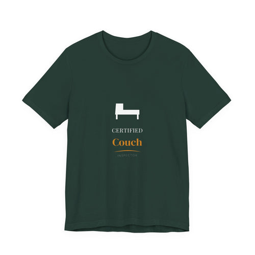 Couch Inspector Shirt - Farmhouse Serif Edition, Premium Bella Canvas
