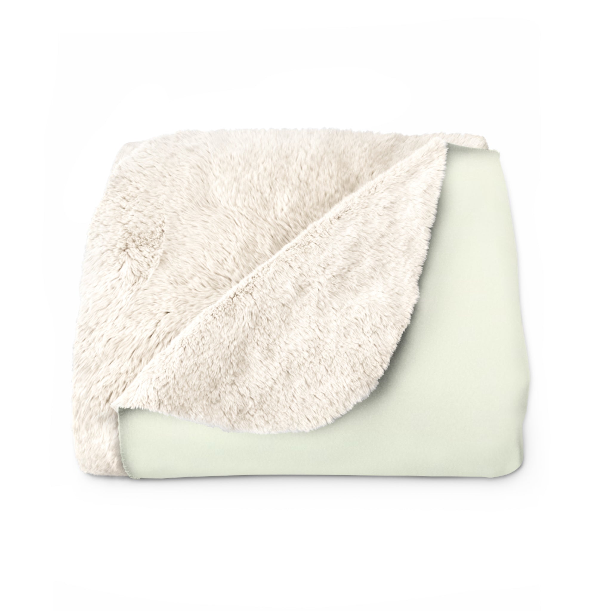 Crane Misty Landscape Sherpa Throw Blanket - Zen Asian-Inspired Decor, Cozy Fleece Gift