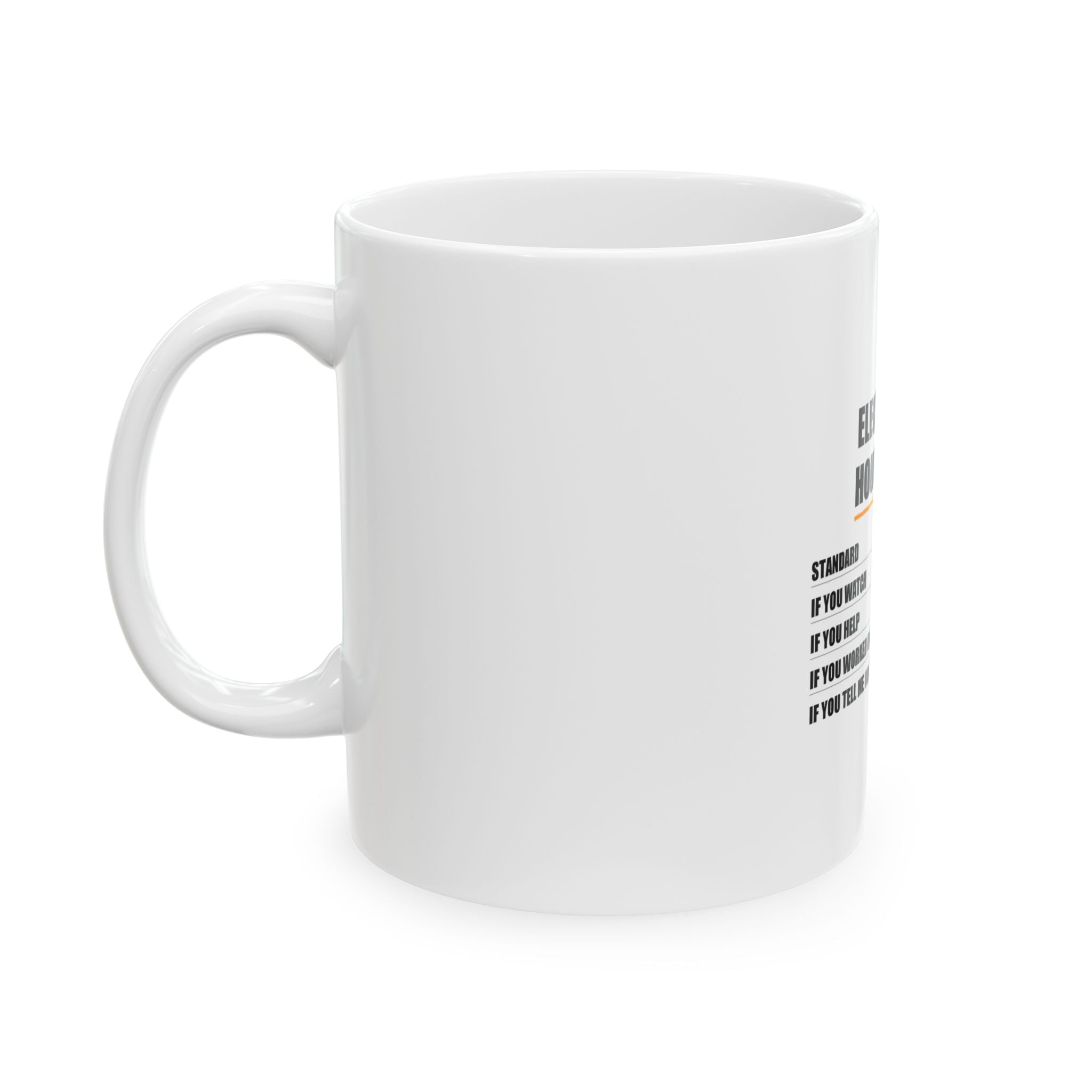 Electrician Hourly Rate Mug - view 4