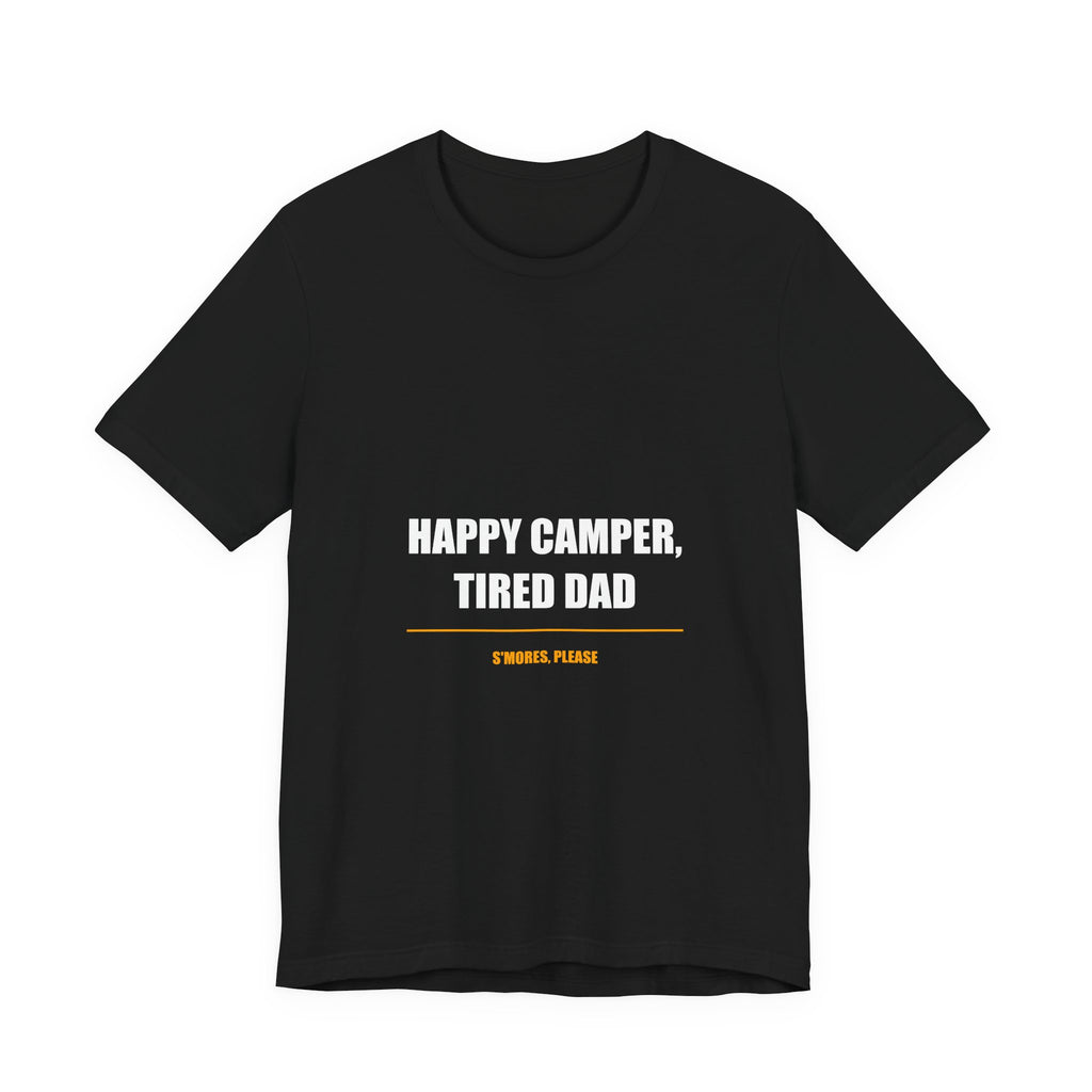Happy Camper Tired Dad Shirt from Kindling & Hammer