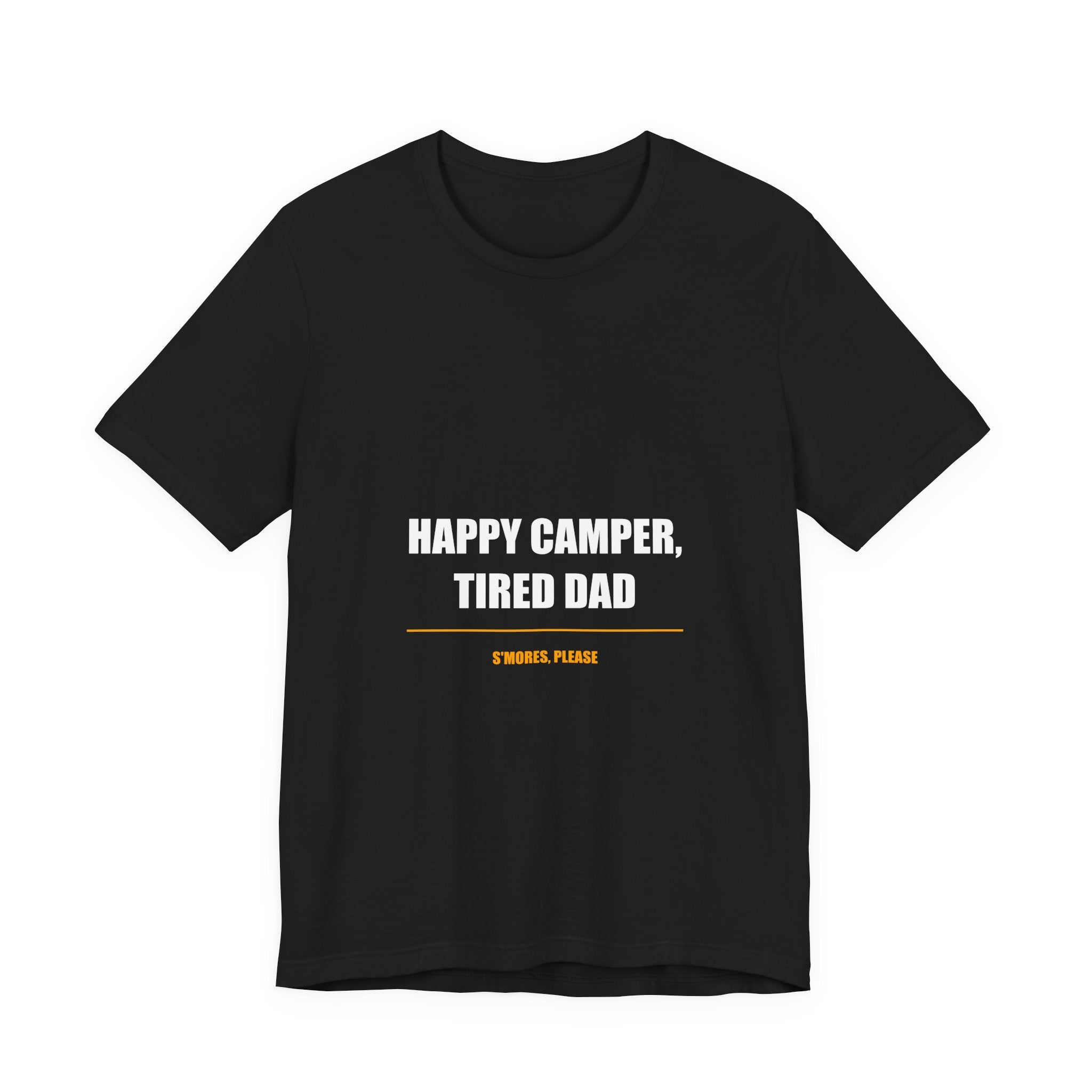 Happy Camper Tired Dad Shirt from Kindling & Hammer
