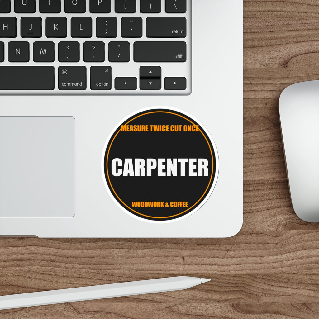 Carpenter Die-Cut Vinyl Sticker - view 12