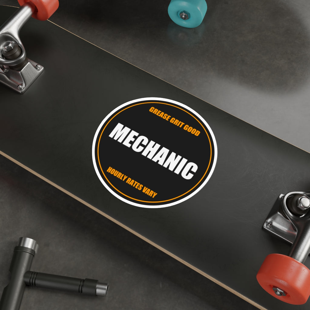 Mechanic Die-Cut Vinyl Sticker - view 18