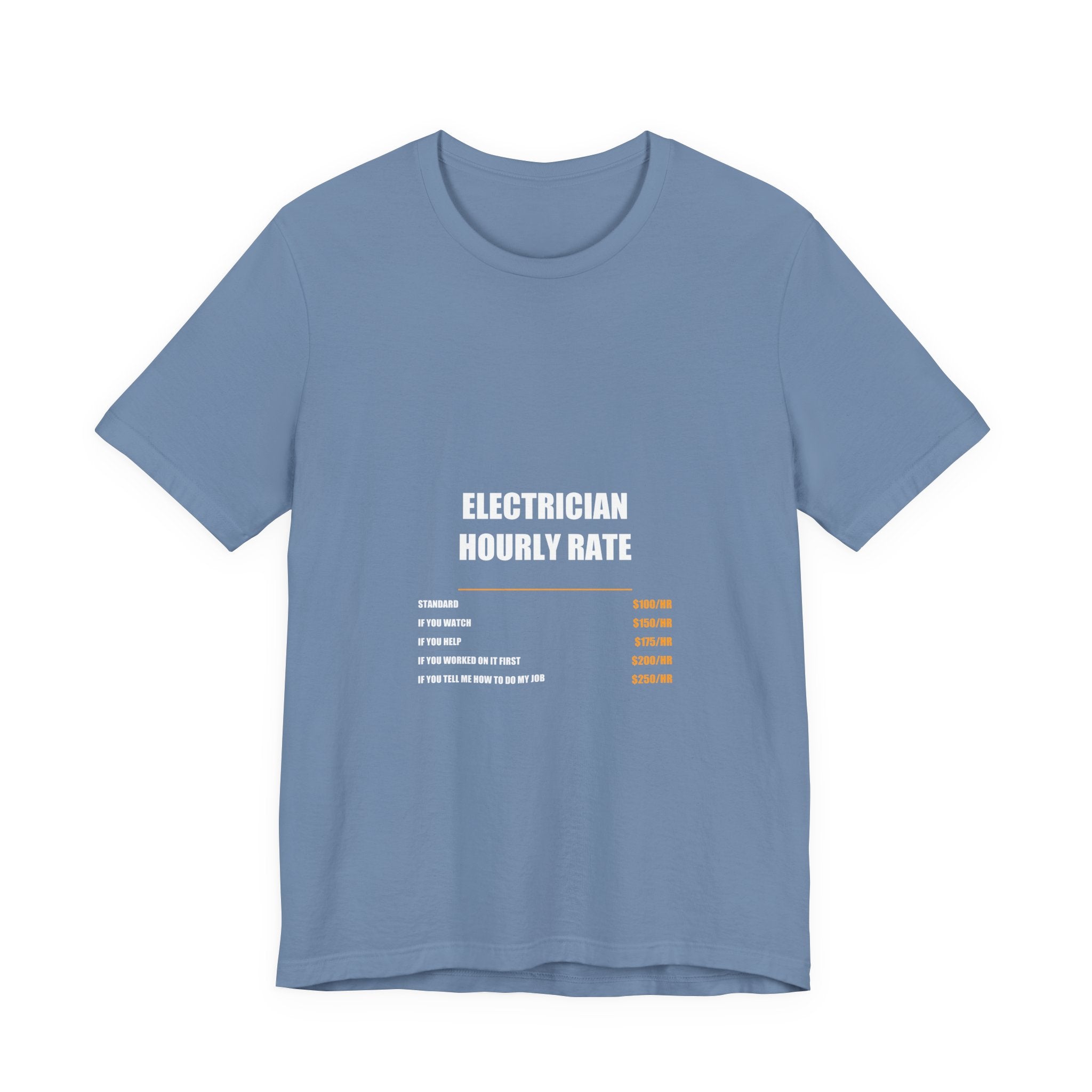 Electrician Hourly Rate Shirt - view 5