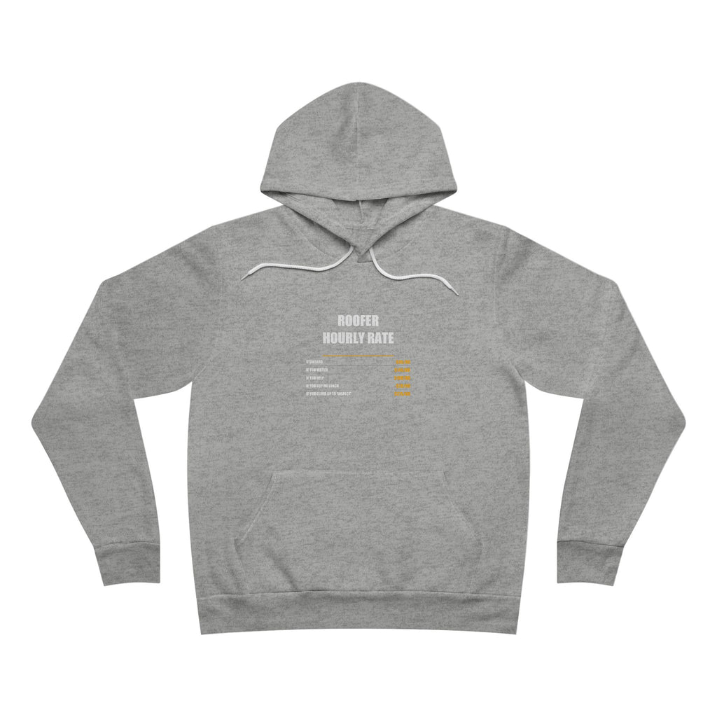 Roofer Hourly Rate Hoodie - view 3