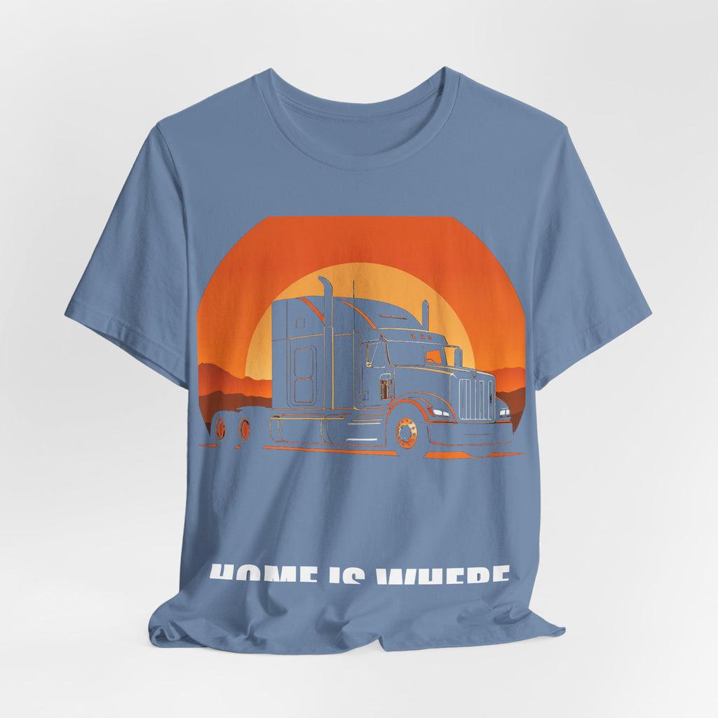 Home Is Where The Rig Parks Trucker Shirt - view 25
