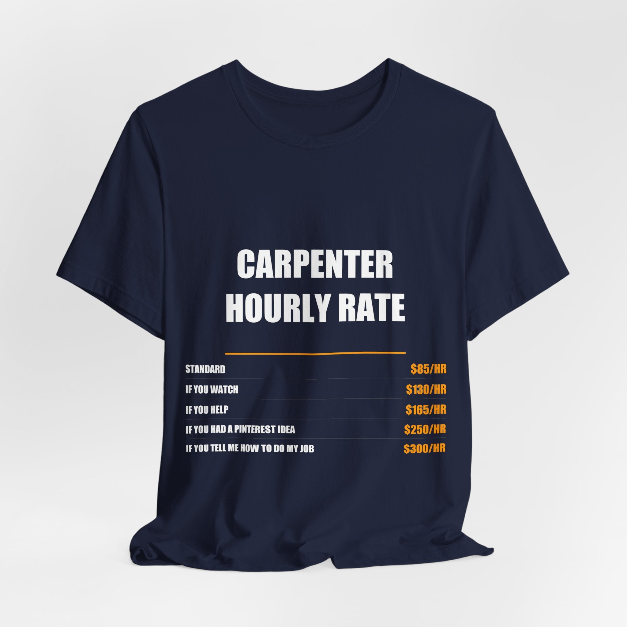 Carpenter Hourly Rate Shirt Shirt - view 16
