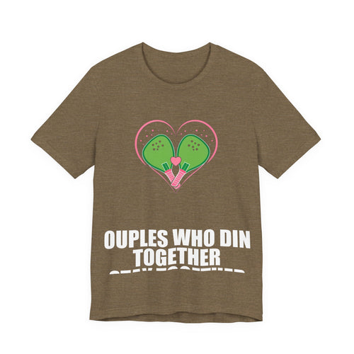 Couples Who Dink Together Stay Together Shirt - view 2