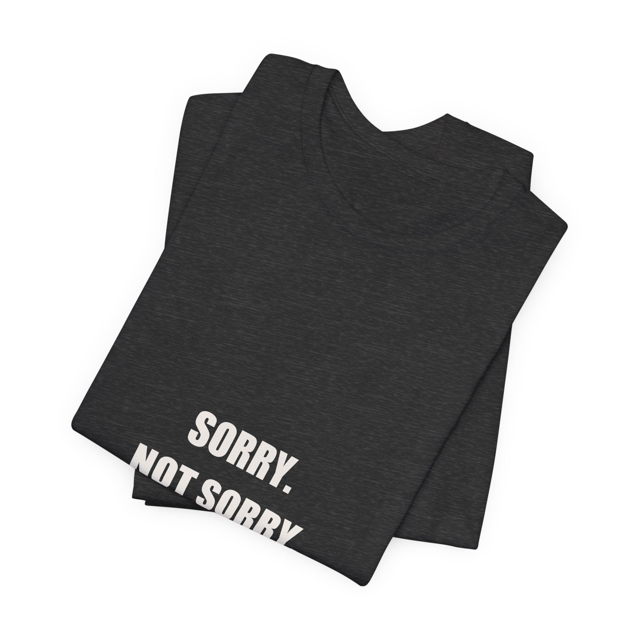 Sorry Not Sorry Canadian Dad Shirt - Funny Canadian Dad Gift, Canada Day Dad Tee, Premium Bella Canvas