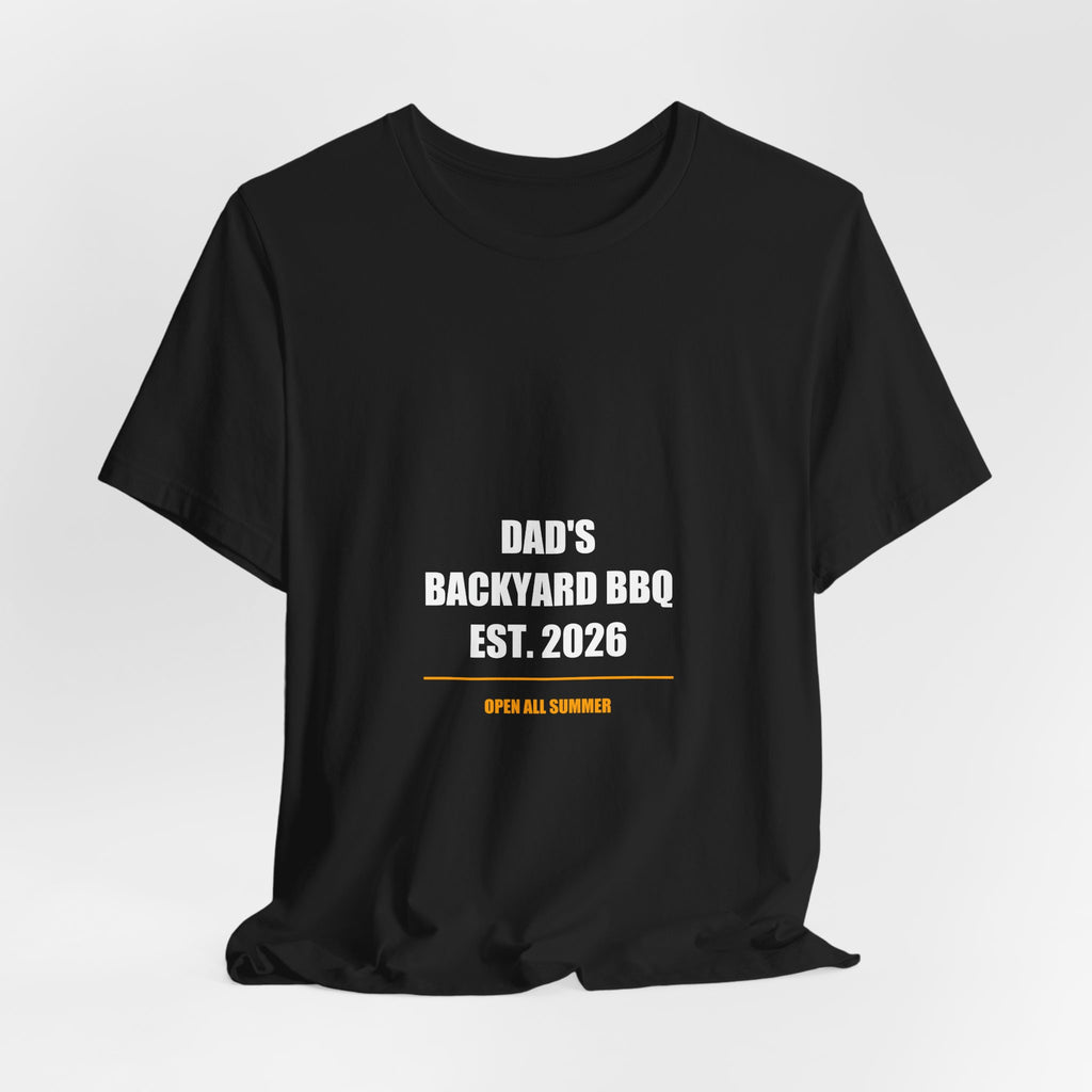 Dad's Backyard BBQ Est 2026 Shirt - Funny Grilling Dad Tee, Father's Day Gift, Premium Bella Canvas