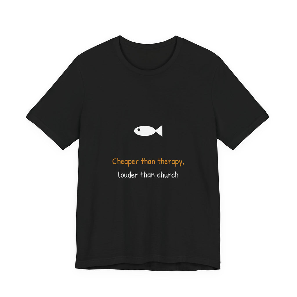 Cheaper Than Therapy Fishing Shirt from Kindling & Hammer