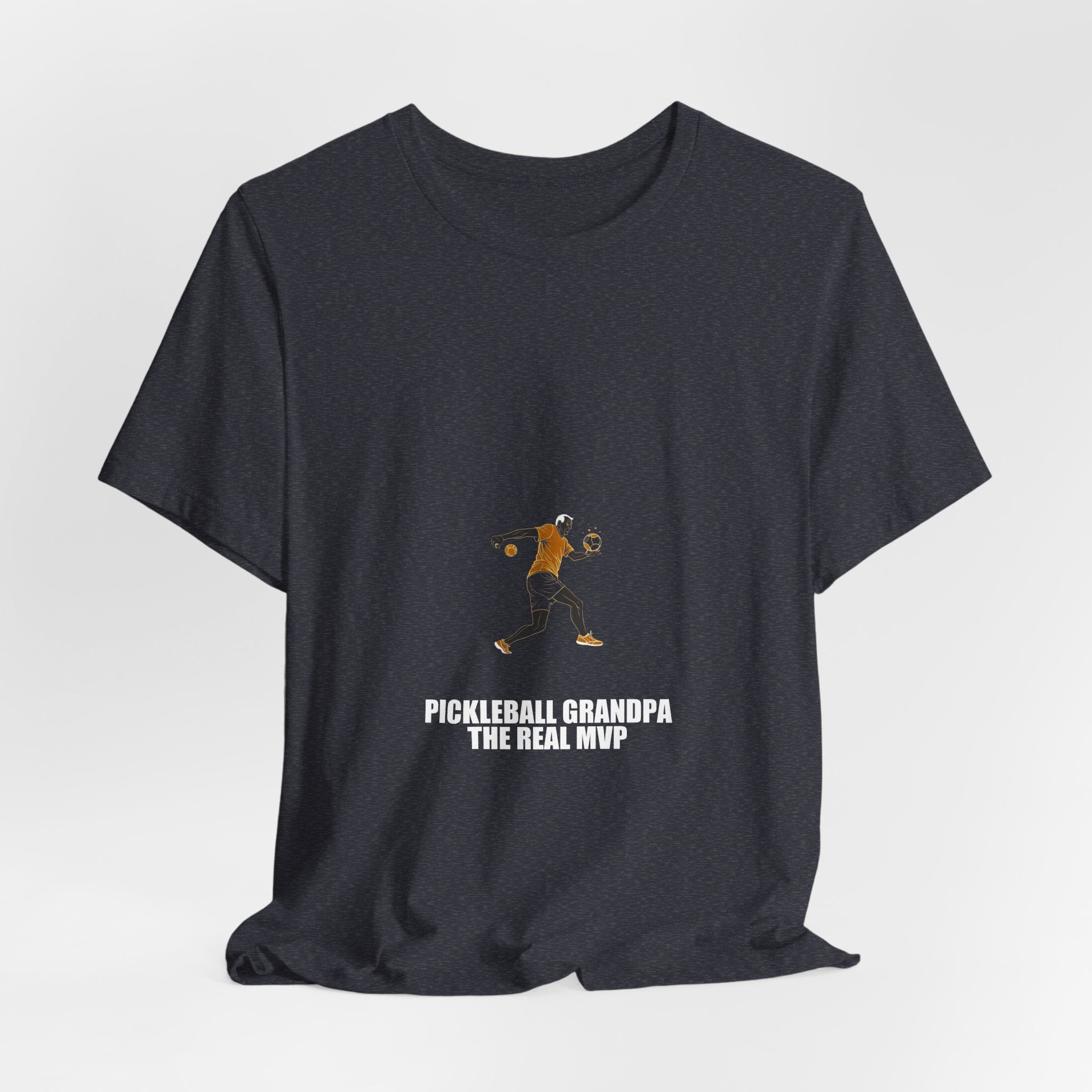 Pickleball Grandpa The Real MVP Shirt - Dad Gift, Fathers Day, Tee, T-Shirt