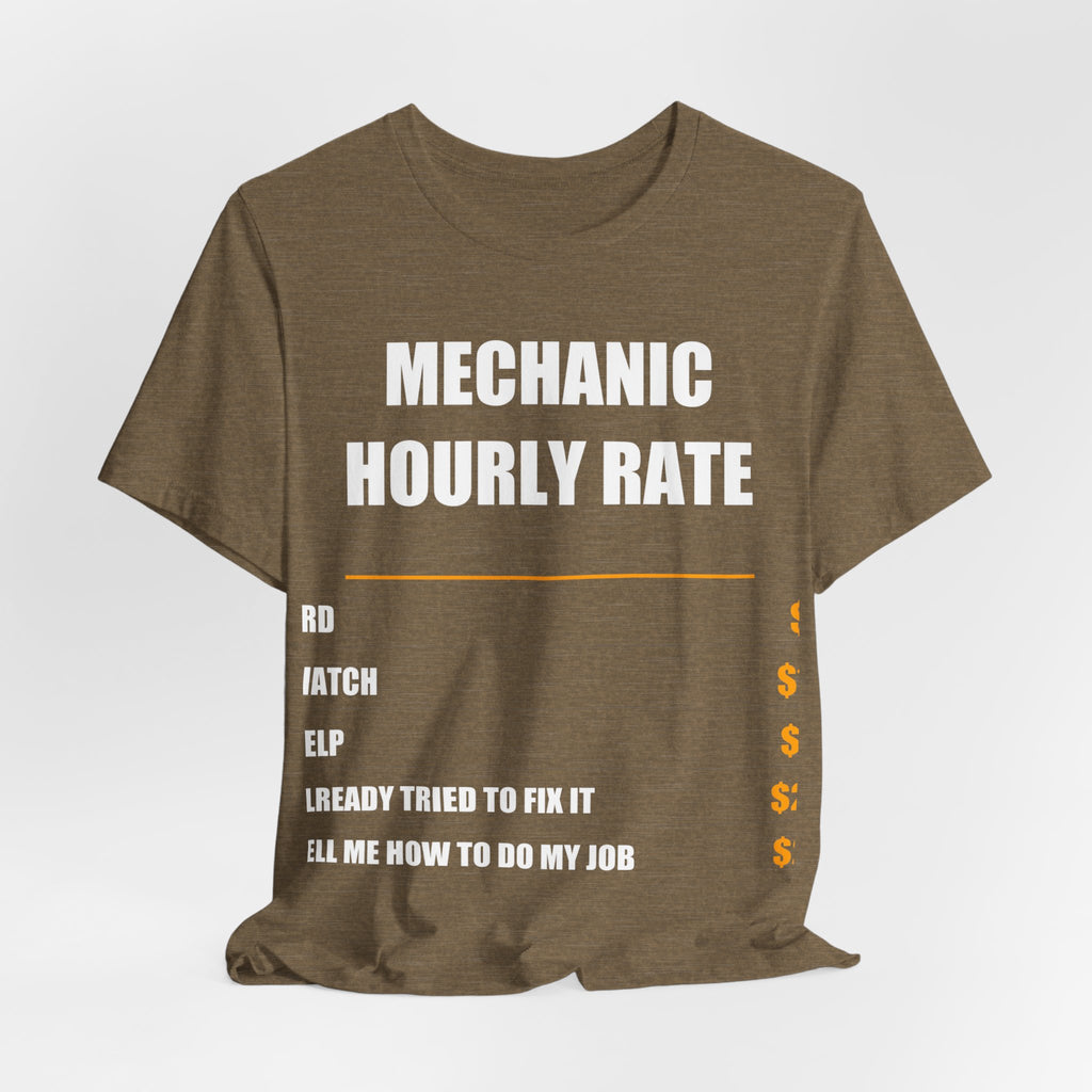 Mechanic Hourly Rate Shirt - view 16