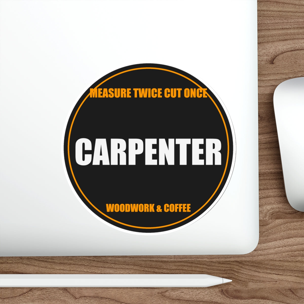 Carpenter Die-Cut Vinyl Sticker - view 17