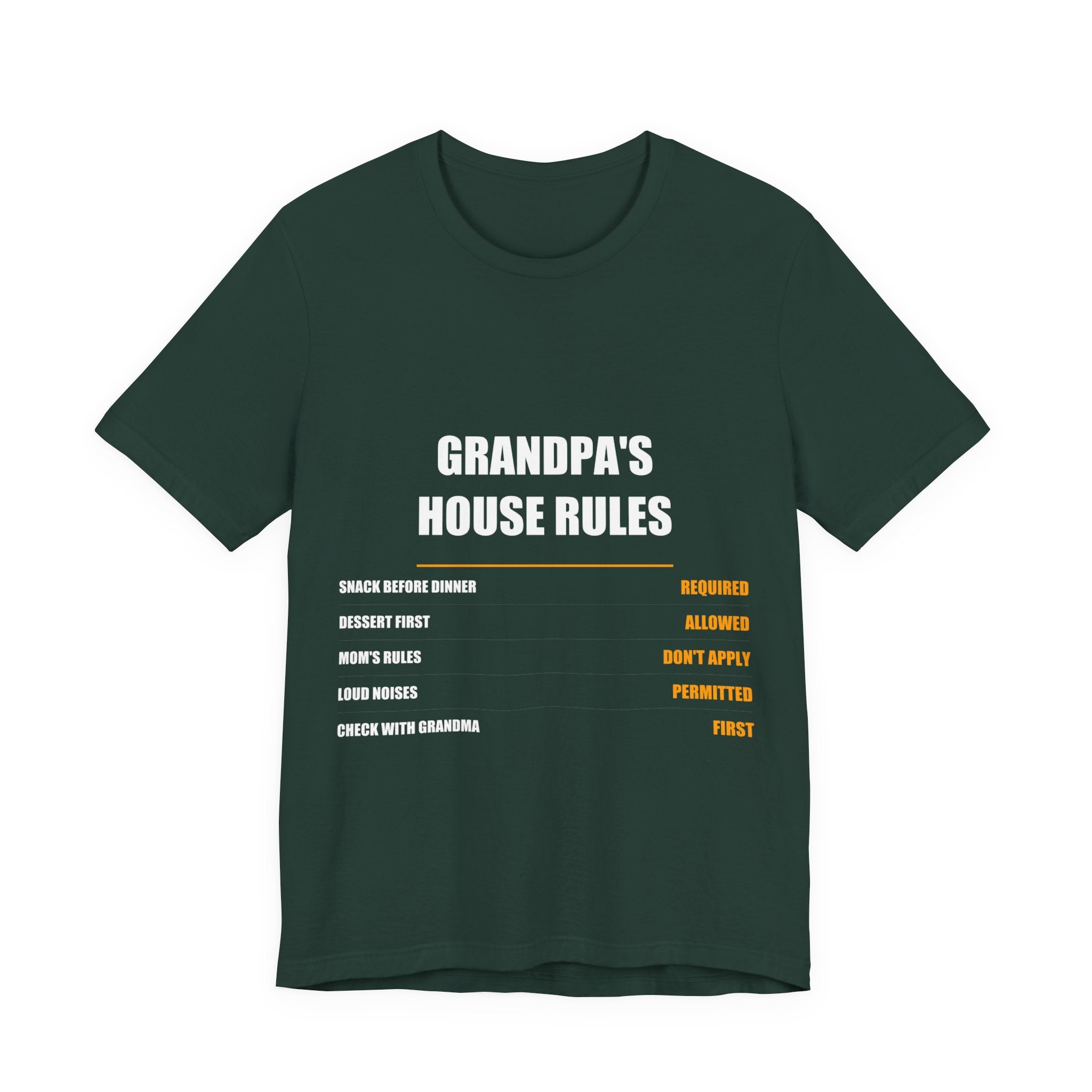 Grandpa's House Rules Shirt - view 2