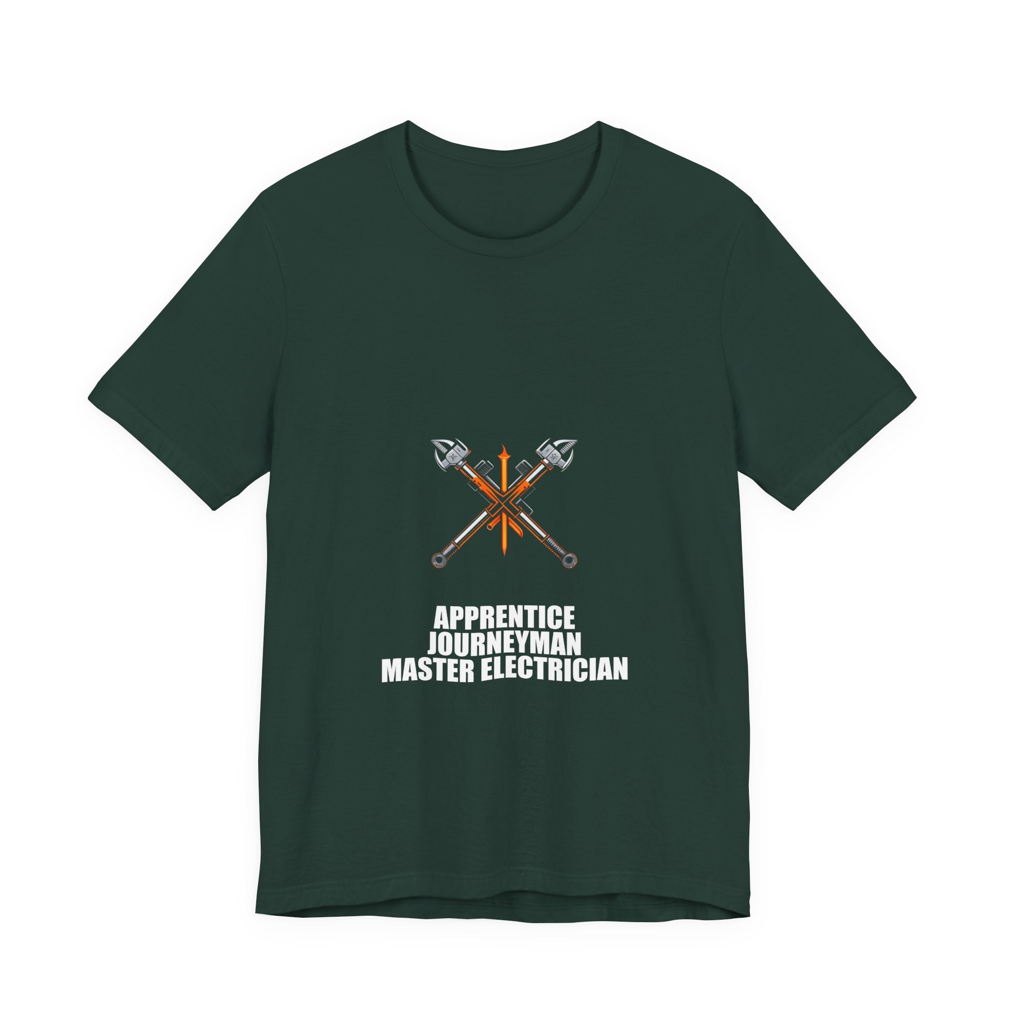 Apprentice Journeyman Master Electrician Shirt - view 4