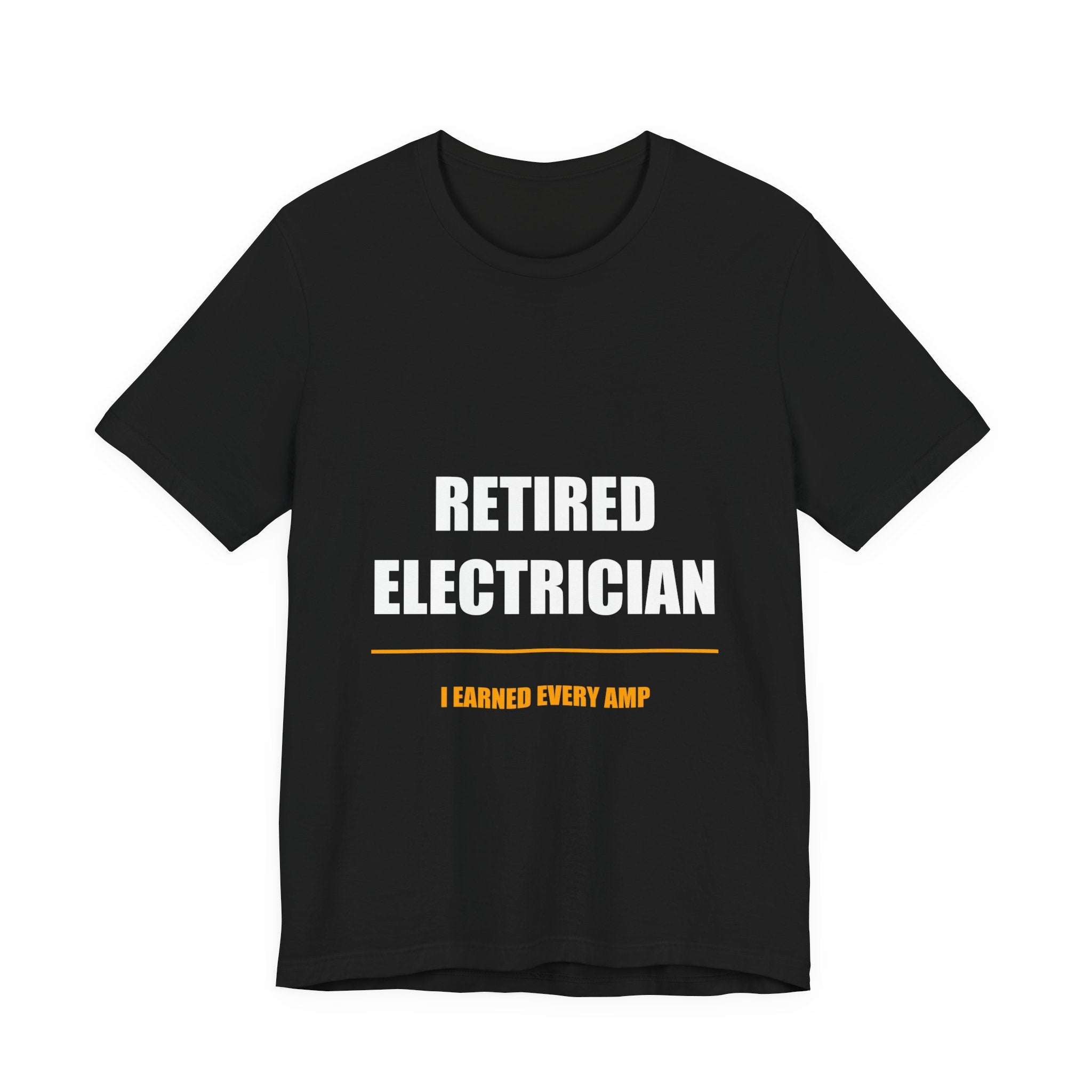 Retired Electrician Shirt from Kindling & Hammer
