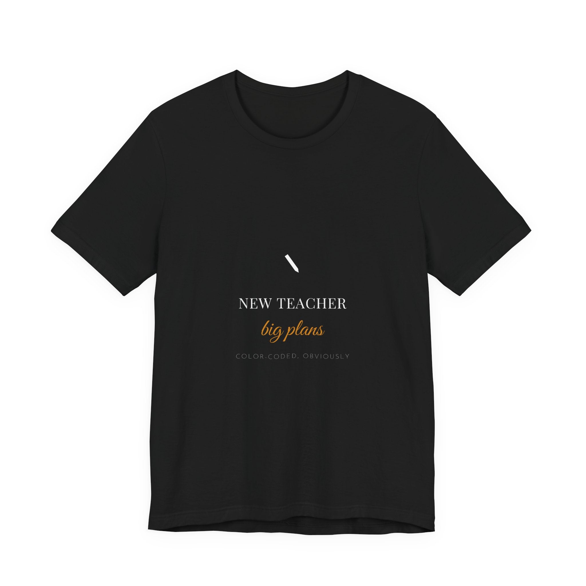 Color-Coded And Ready Mostly Shirt - Funny New Teacher Tee, First Year Teacher Gift, Premium Bella Canvas