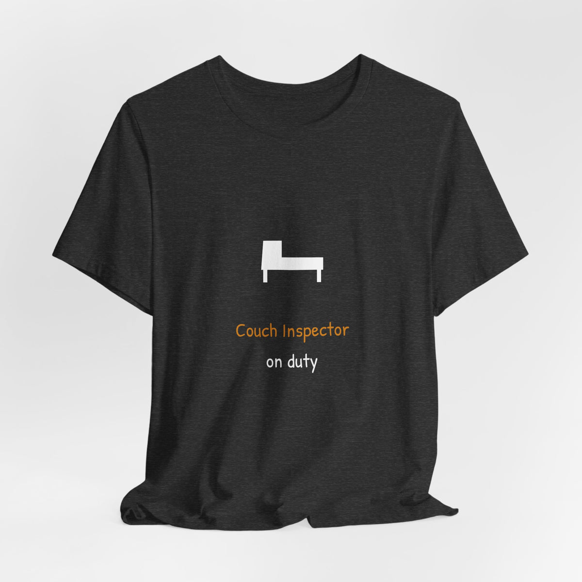 Couch Inspector Shirt - Hand-Lettered Edition, Premium Bella Canvas