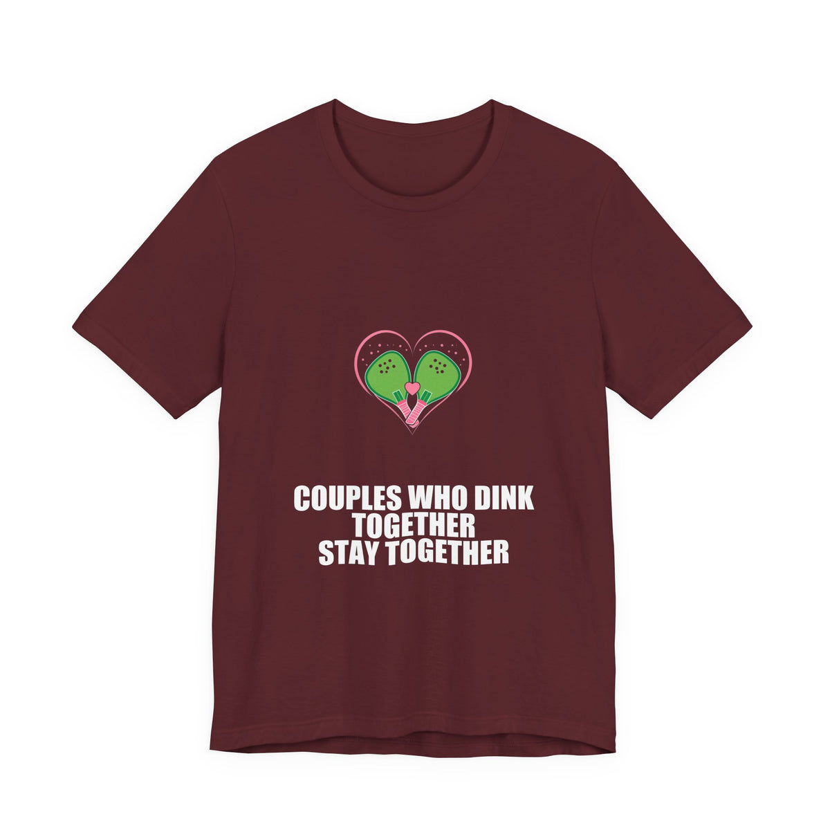 Couples Who Dink Together Stay Together Shirt - Pickleball Player, Pickleball Gift, Tee, T-Shirt