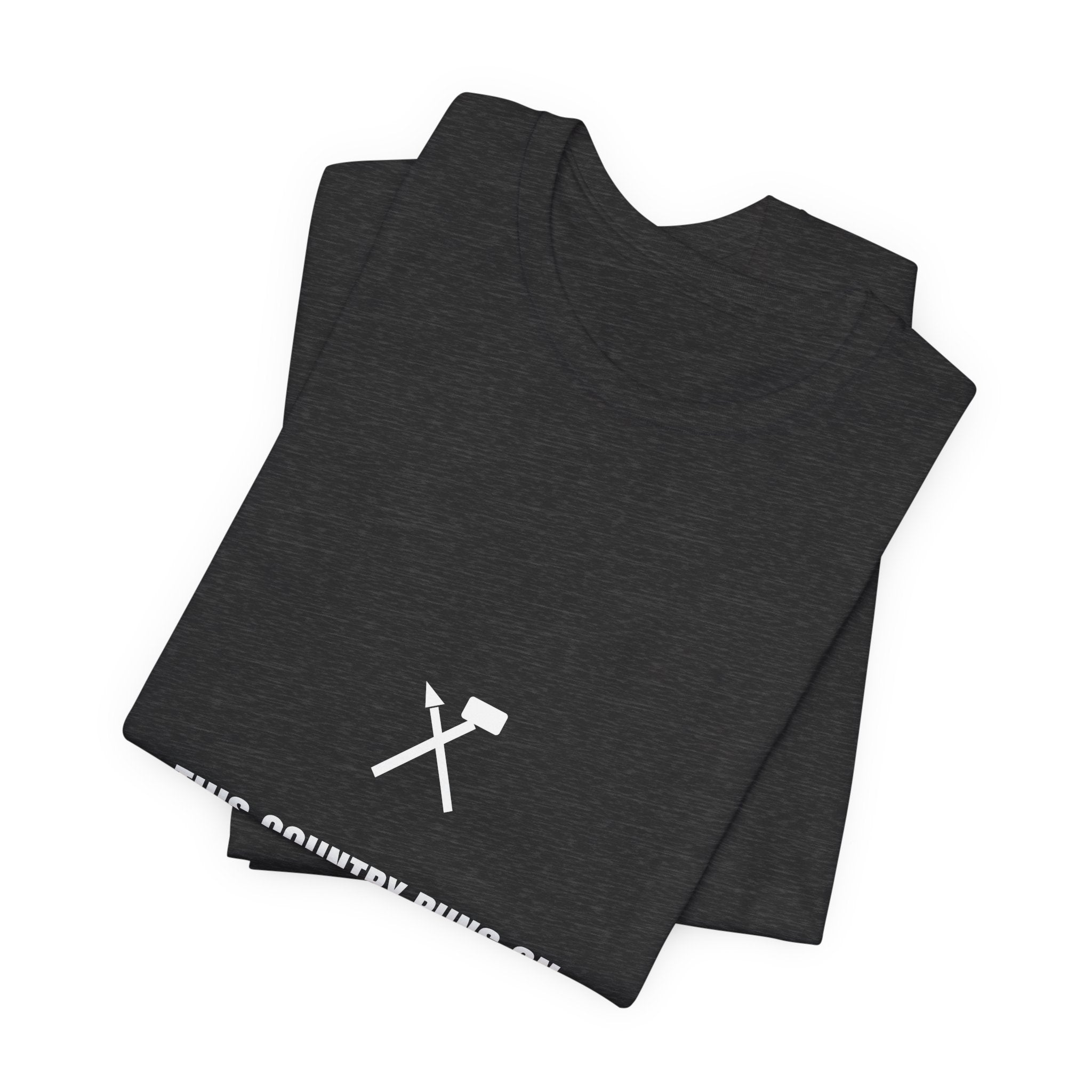 This Country Runs On Calloused Hands Shirt - Trades Pride Tee, Premium Bella Canvas