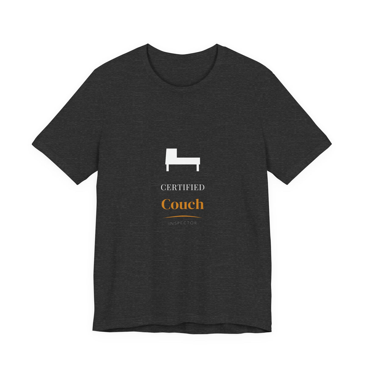 Couch Inspector Shirt - Farmhouse Serif Edition, Premium Bella Canvas