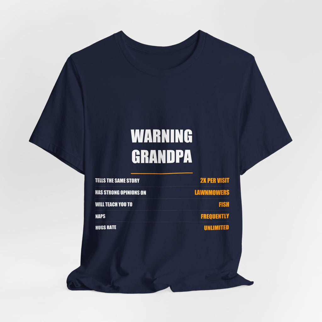 Warning Grandpa Shirt - view 16