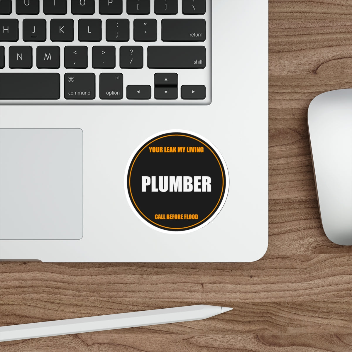 Plumber Die-Cut Vinyl Sticker - view 12