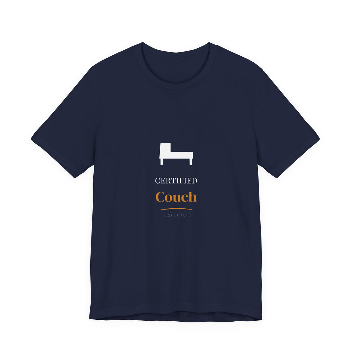 Couch Inspector Shirt - Farmhouse Serif Edition, Premium Bella Canvas