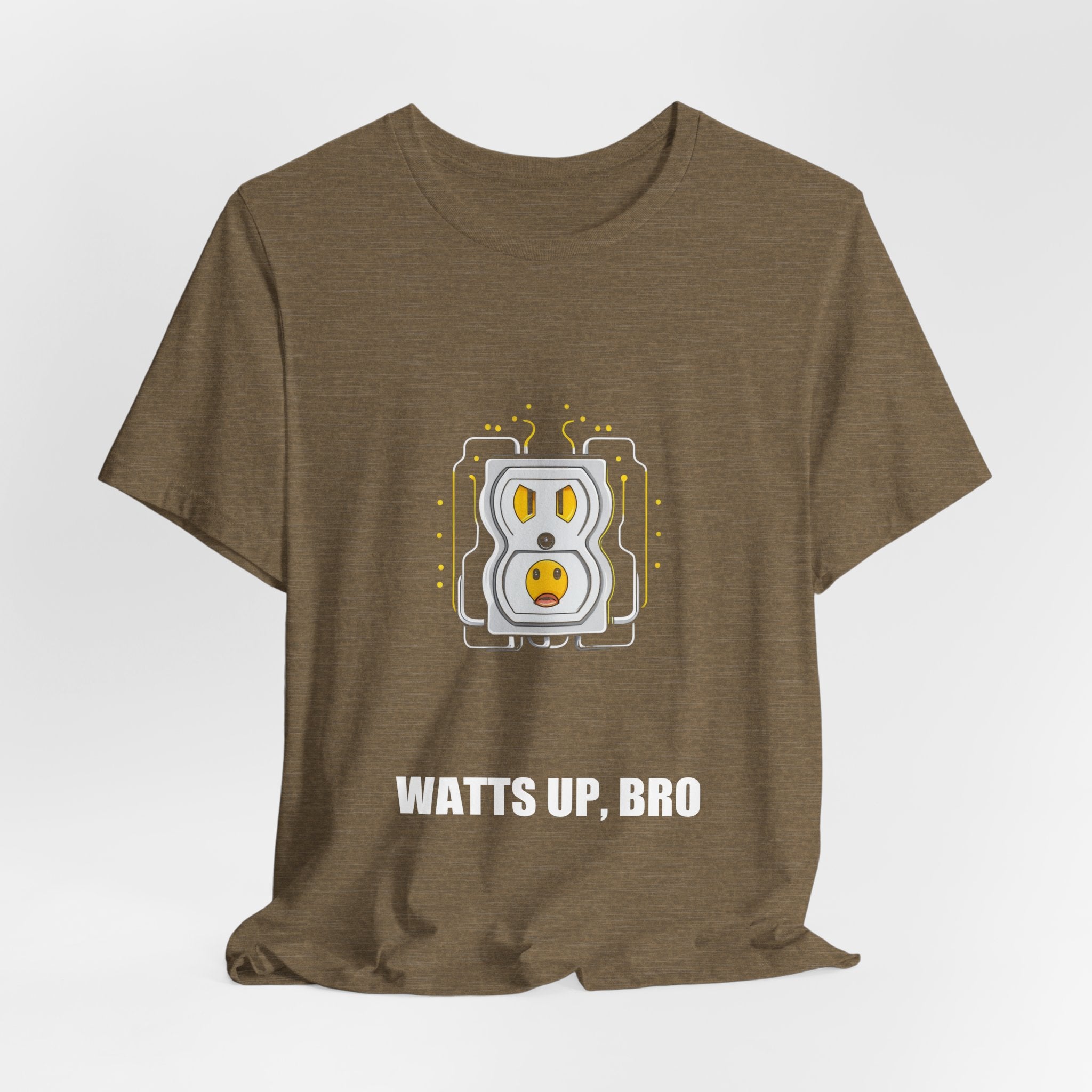 Watts Up Bro Funny Electrician Shirt - Electrician, Electrician Gift, Funny Electrician, Electrician Gifts, Tee, T-Shirt