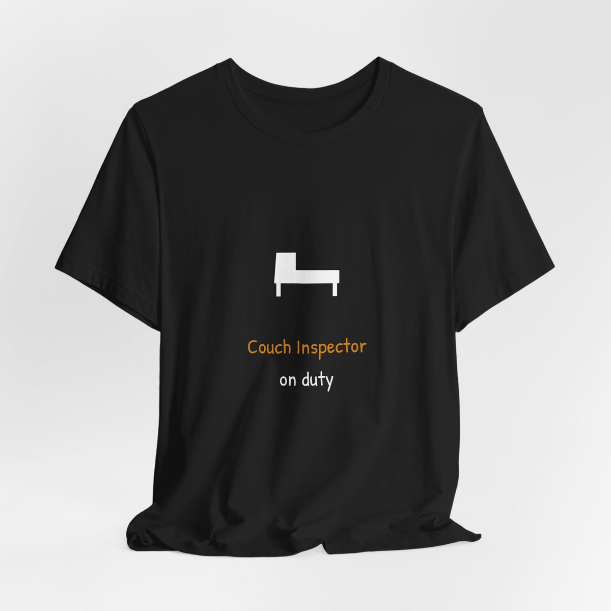 Couch Inspector Shirt - Hand-Lettered Edition, Premium Bella Canvas