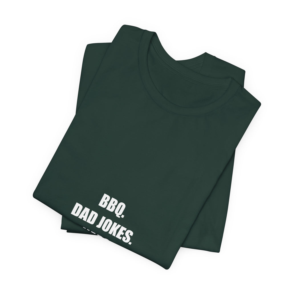 BBQ Dad Jokes Naps Shirt - Funny Summer Dad Tee, Father's Day Gift, Premium Bella Canvas