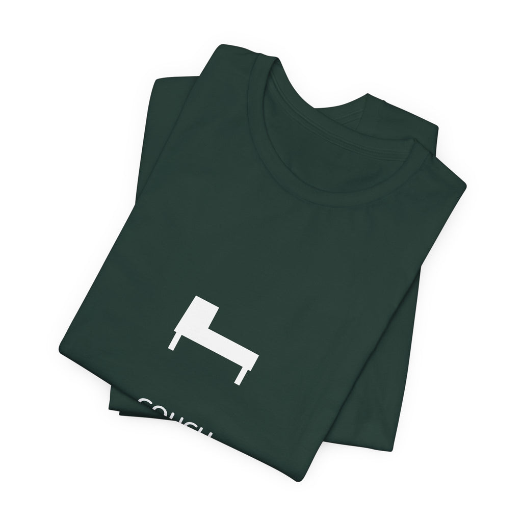 Couch Inspector Shirt - Soft Rounded Edition, Premium Bella Canvas