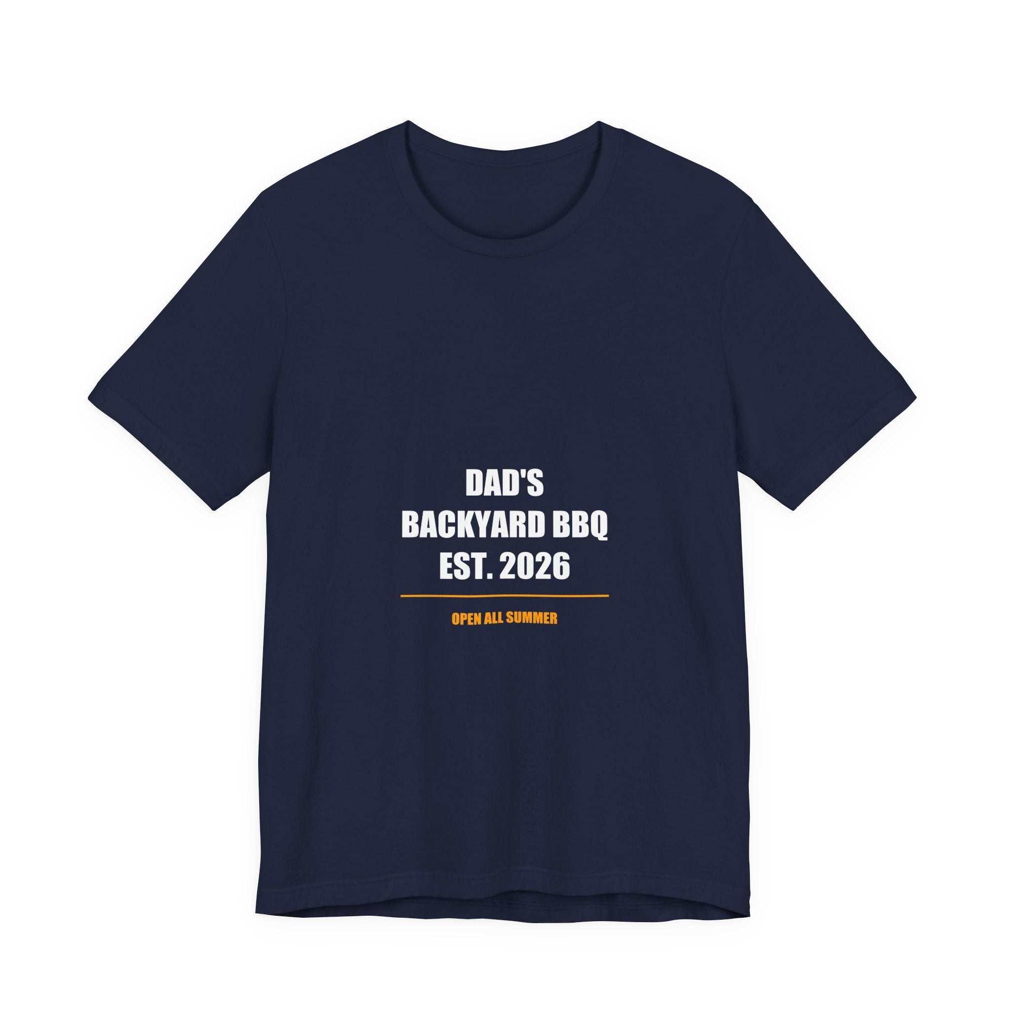 Dad's Backyard BBQ Est 2026 Shirt - Funny Grilling Dad Tee, Father's Day Gift, Premium Bella Canvas