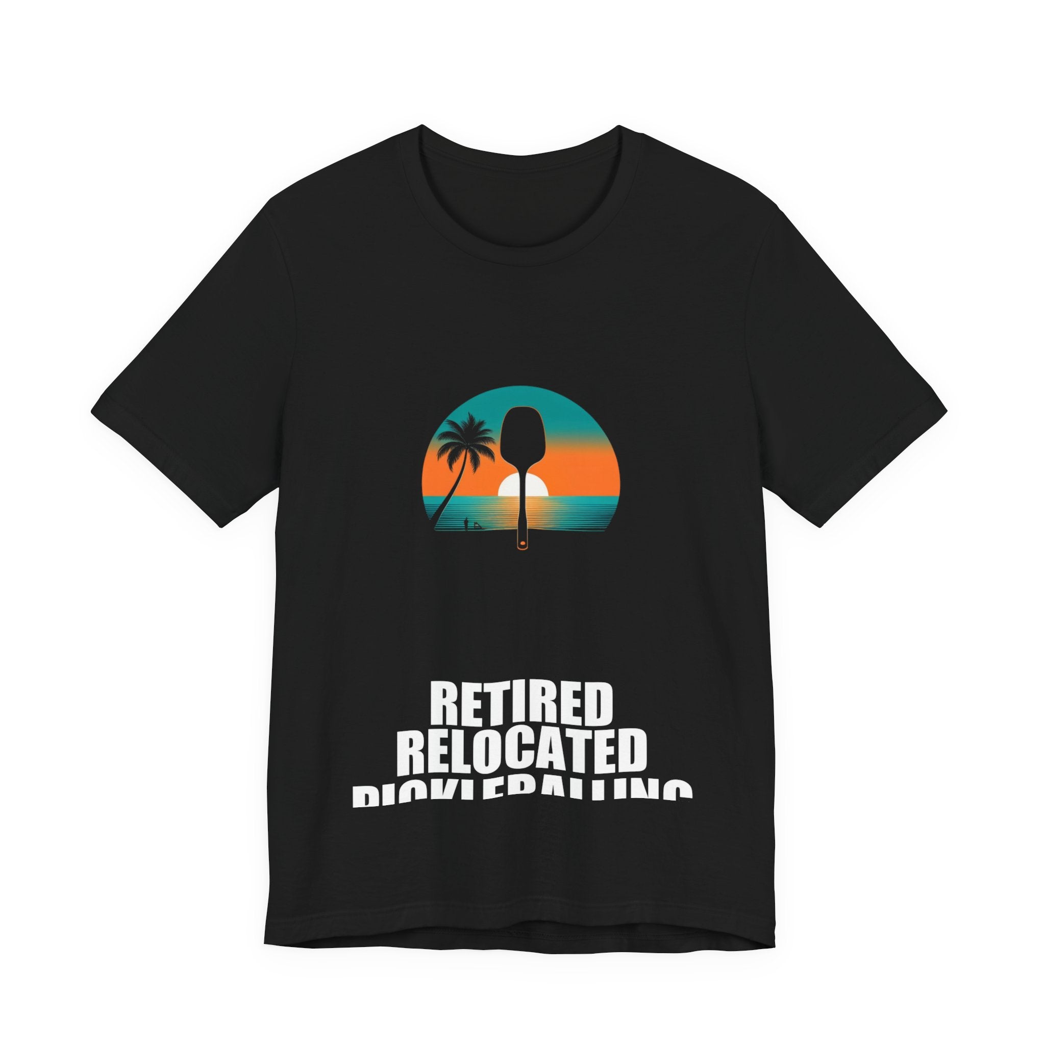 Retired Relocated Pickleballing Shirt from Kindling & Hammer